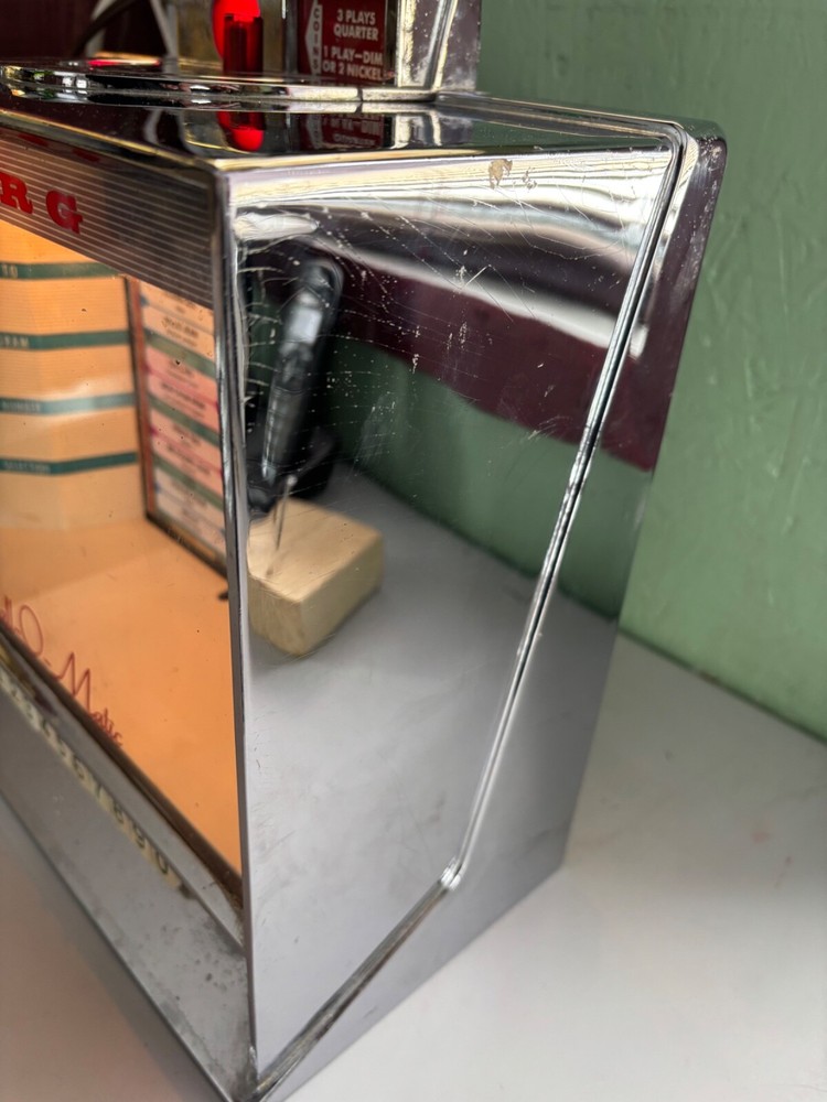 Seeburg wallbox 3w100 empty shell déco man cave not working