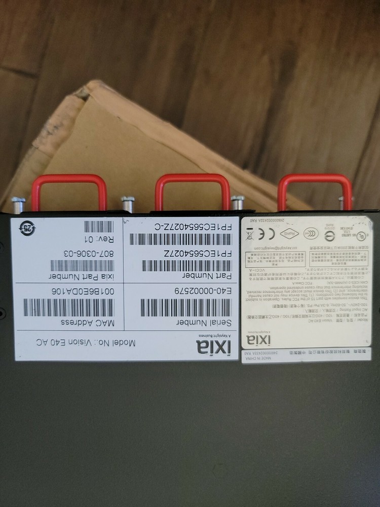 IXIA Vision EDGE 40 (E40) AC Network Packat Broker 48 Ports (Keysight)