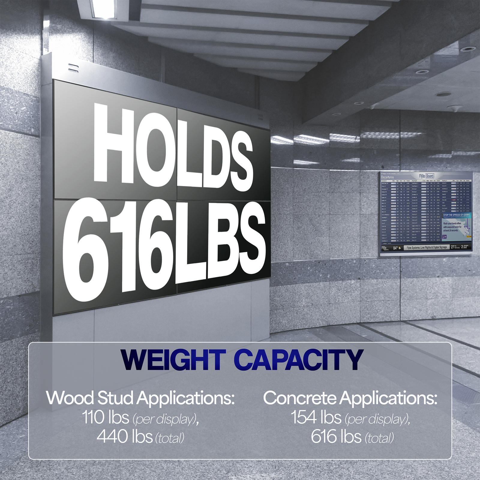 VIVO 2x2 Pop-Out Video Wall Mount (Fits 4 TVs) for 37” to 65” Plasma Screens