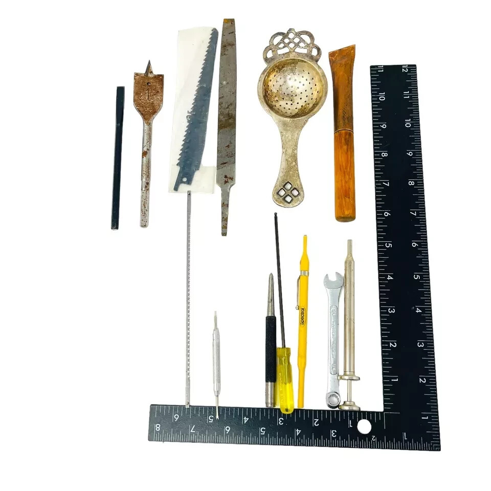13 Pcs Hyper Tough Combination Wrench and Assorted Small Hand Tools