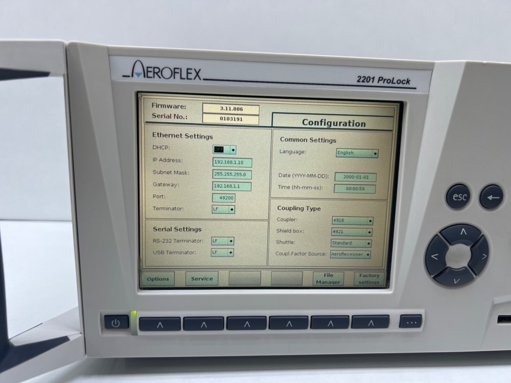 AEROFLEX 2201 ProLock 3G test set