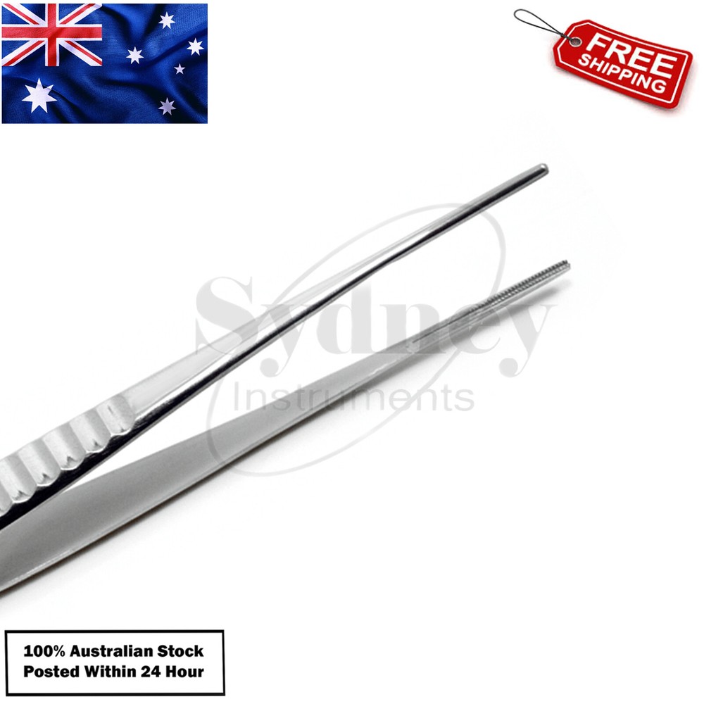 Debakey Forceps Atraumatic Tissue Forceps Serrated Tip Dental Instruments