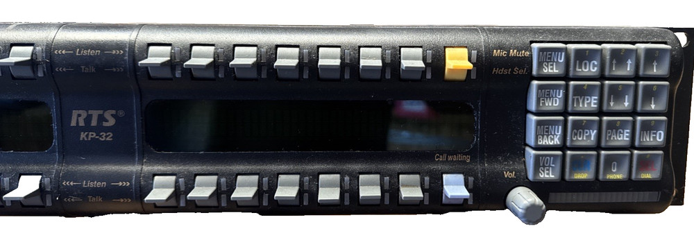 RTS Intercoms Telex KP-32 Intercom 32-Channel Key Panel