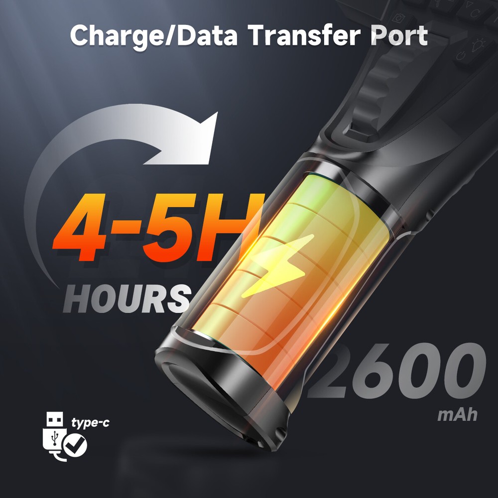 ANCEL AN301 Articulating Endoscope Camera Borescope Support Continuous Recording