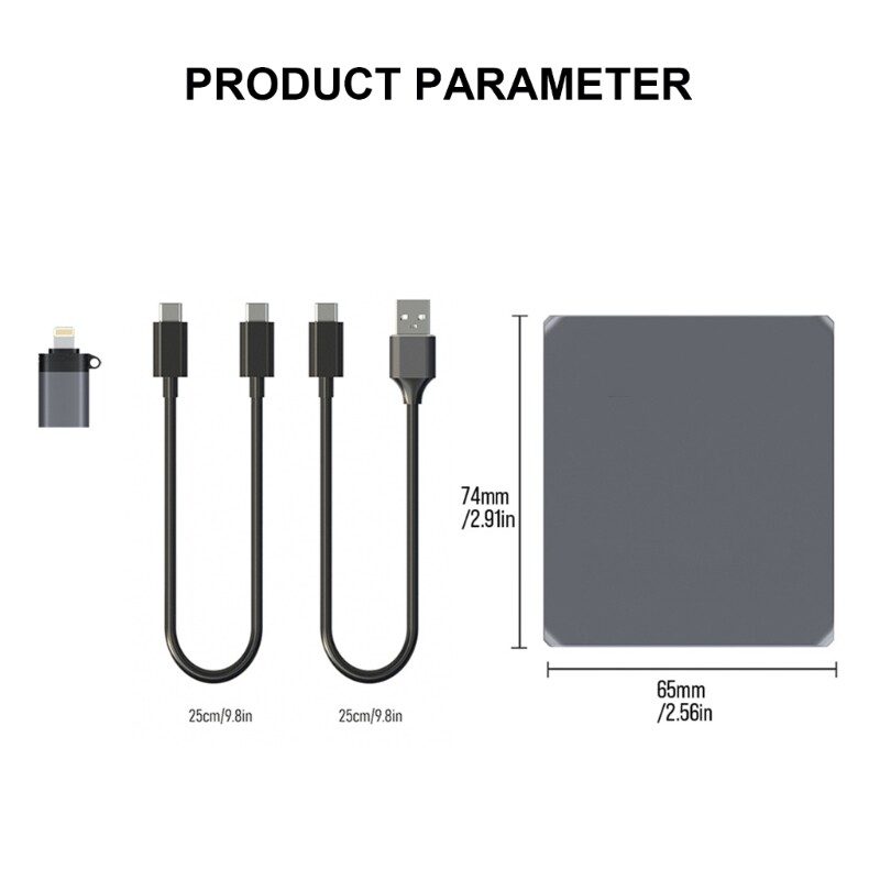 USB 3.2 Card Reader Adapter High Speed Memory Card Reader Card Reader 3 in 1