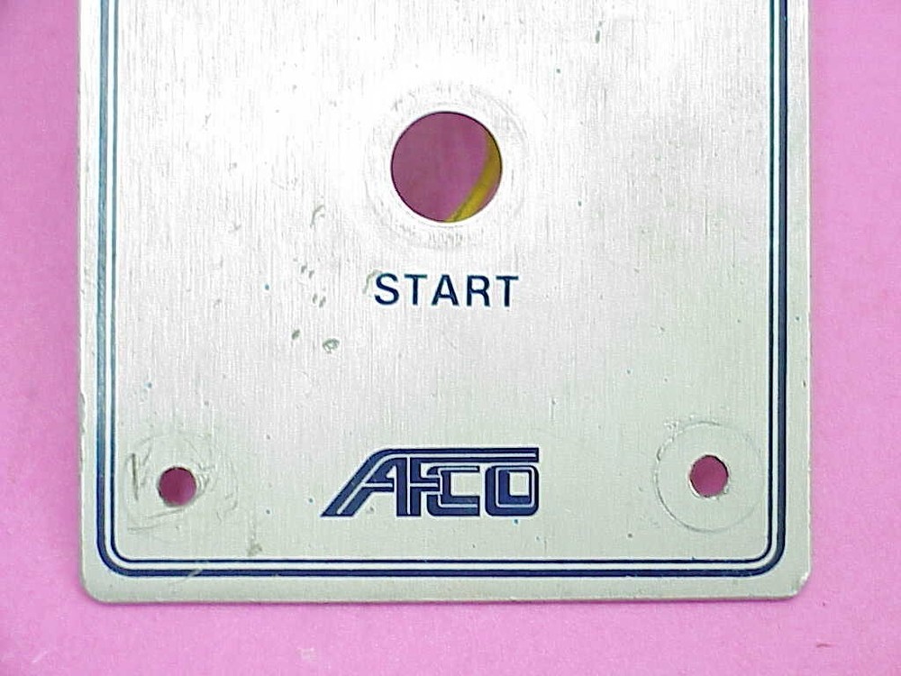 AFCO Ignition Accessory Dash Panel With 1 Toggle Switch