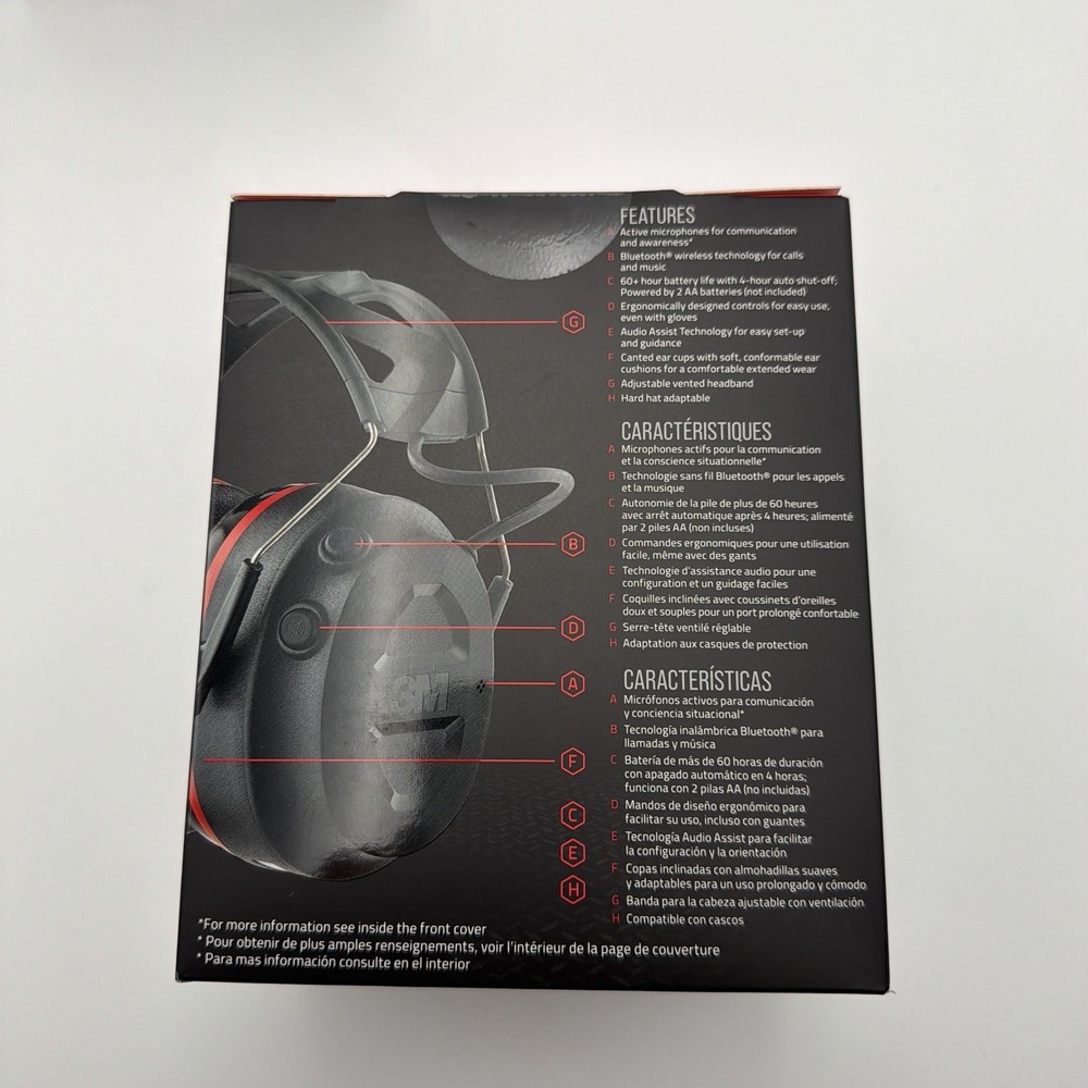 3M Pro‑Protect Bluetooth Electronic Hearing Protector – NRR 26 dB