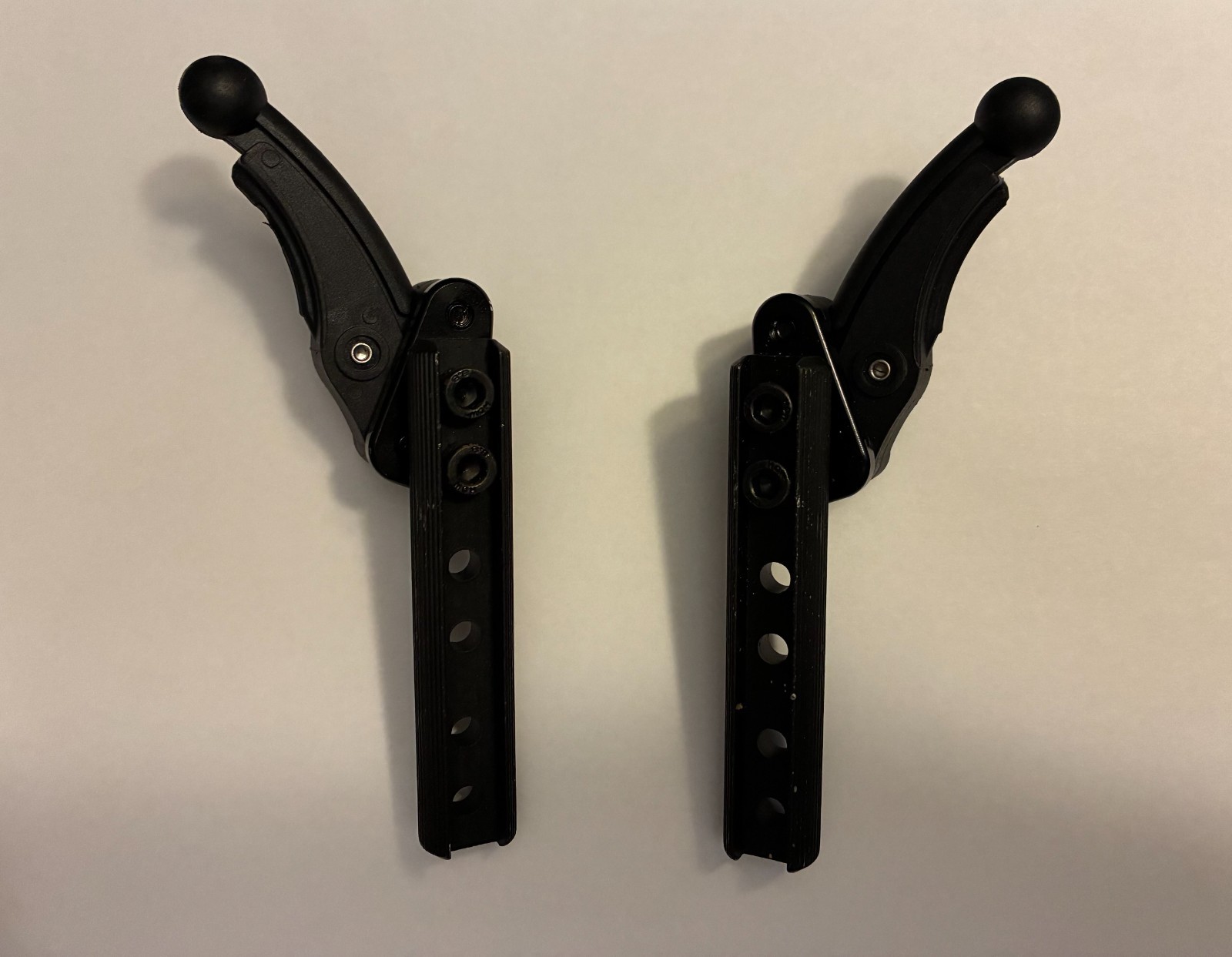 Pair (2) of Aluminum & Plastic Replacement Wheel-Locks (brakes)