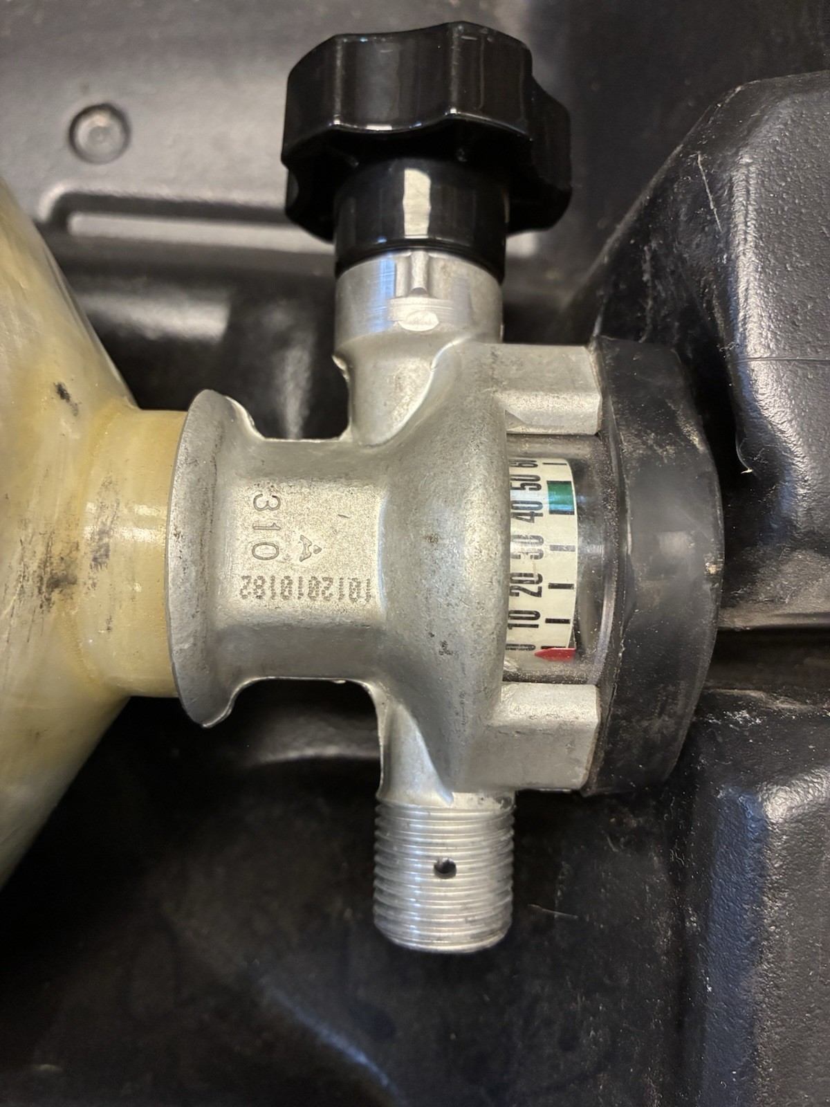 SPERIAN 917162 60 MINUTE SCBA TANK+ORIGINAL MSA CASE,VALVE,LUXFER L87G-1,RESCUE!