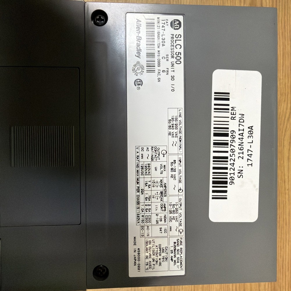 AB SLC 500 1747-L30A