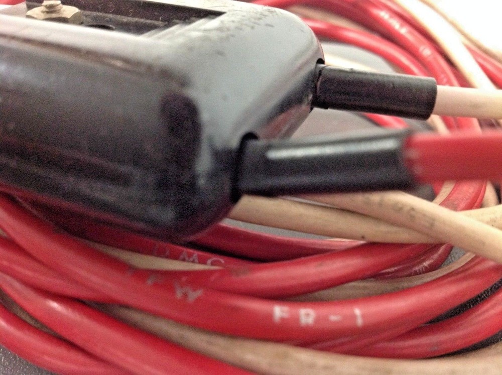 Vintage EF Johnson Power Cord, UNTESTED