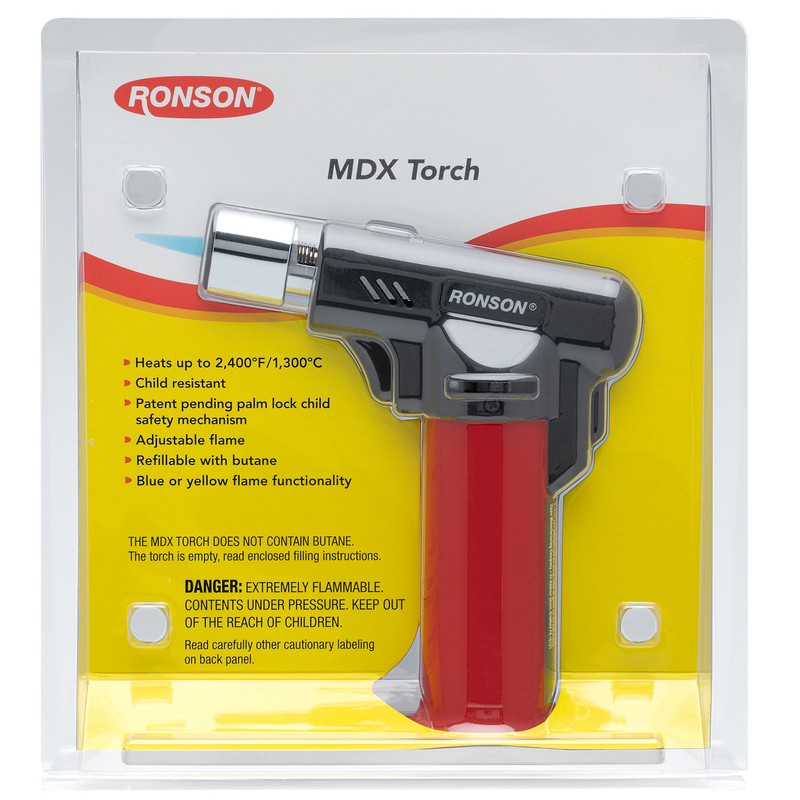 Zippo Ronson MDX 5.2" Butane Torch Adjustable Flame