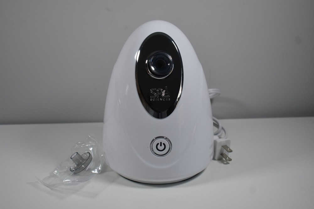 Spa Sciences CIRRA Nano Ionic Vanity Facial Steamer with Aromatherapy Diffuser