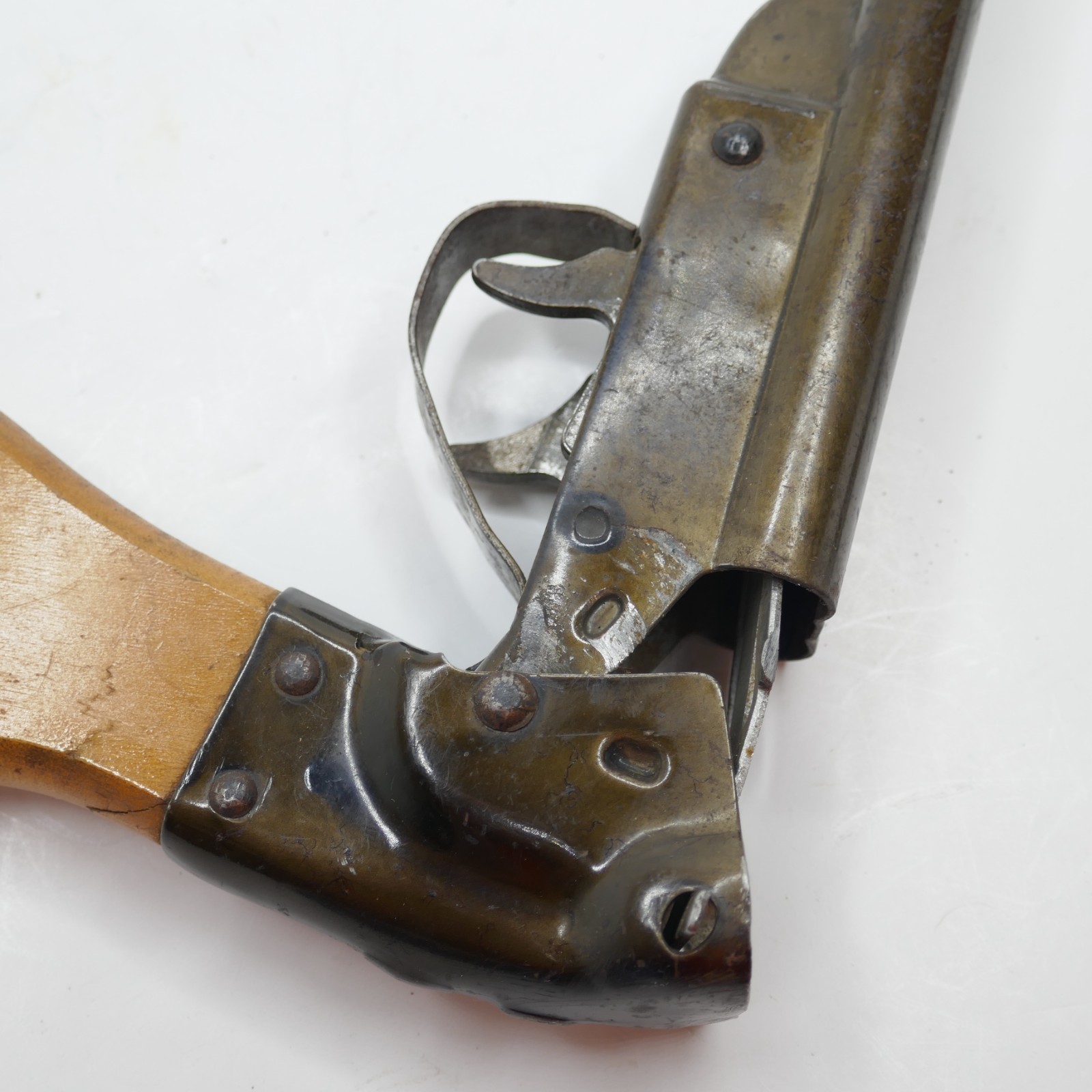 Vintage Daisy Double Barrel Plymouth Mich USA Pop BB Gun Working Rare