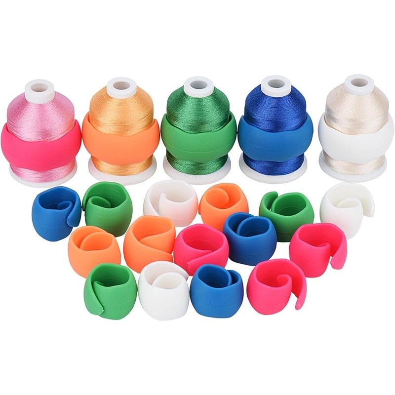 Polyester Embroidery Thread Kit 550Yards 100% Durable Colorfast High Tenacity US