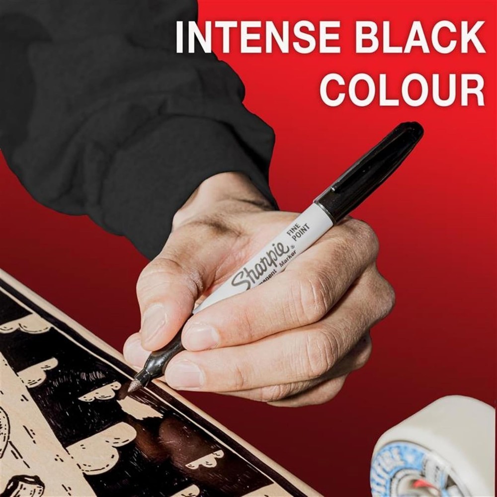 Durable Permanent Marker with Fine Point Tip - Ideal for Art and Organization