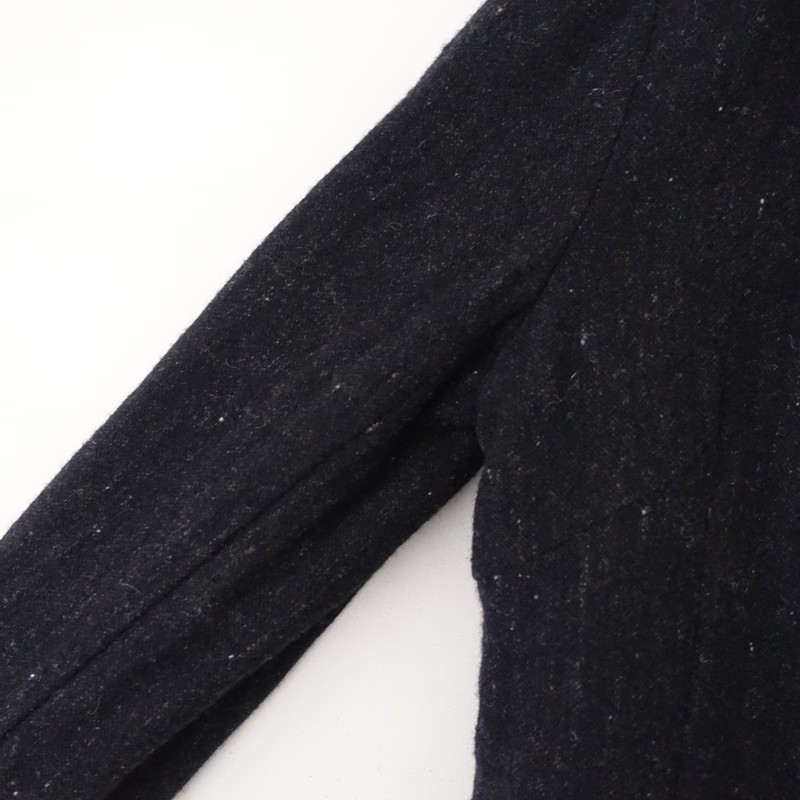 Lisette Wool Cotton Linen Bonded Classical Jacket