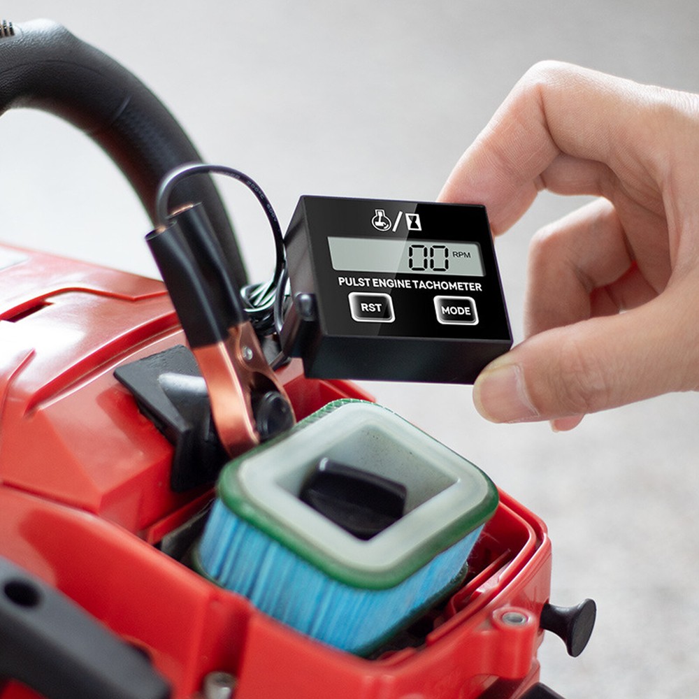 Chainsaw Tachometer Small Engine Digital Inductive RPM Tool lawnmower Tachymeter