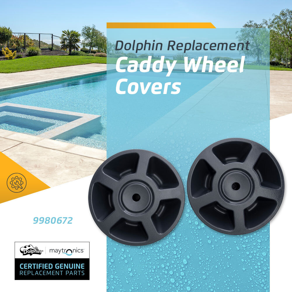 Dolphin Genuine Replacement Part Wheel Cover for Universal Caddy