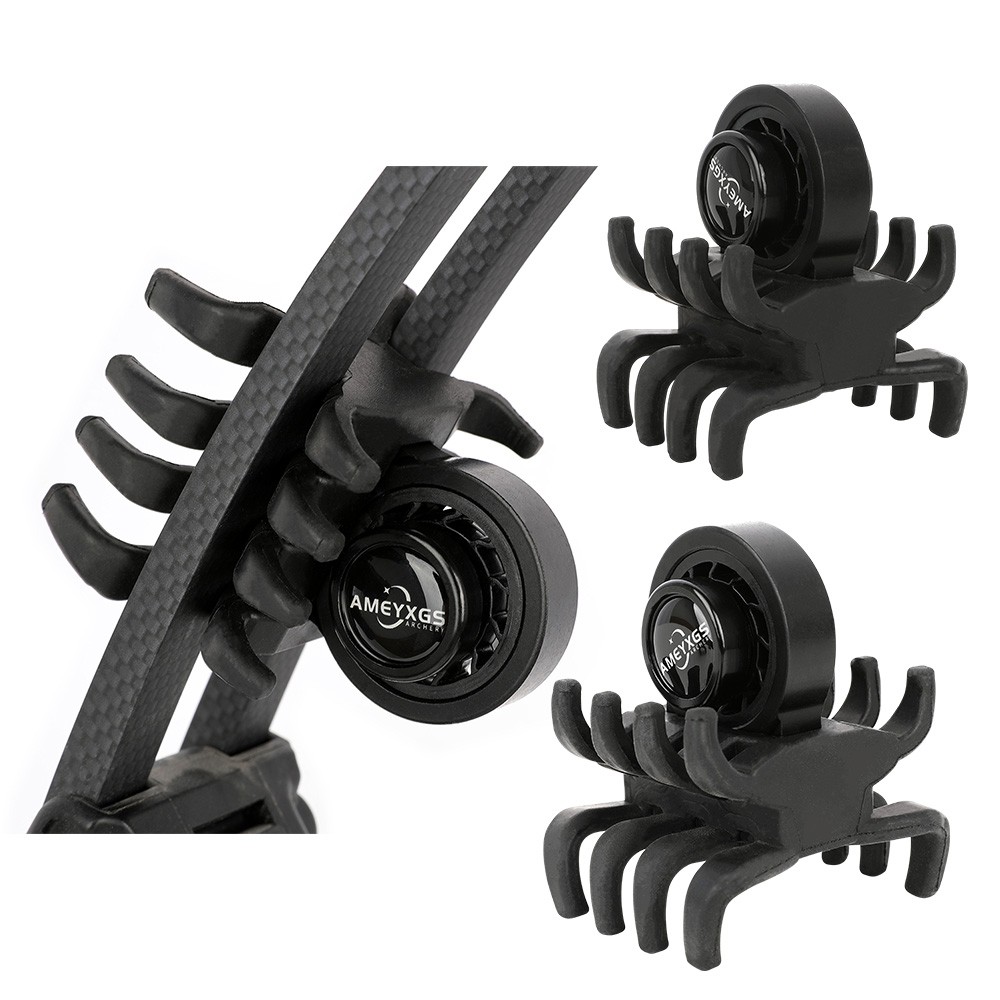 Archery Compound Bow Limbs Stabilizer Shock Absorber Easy Install Detachable