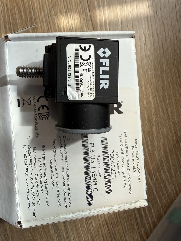 FLIR Camera 1.3MP B&W Flea3 USB 3.0