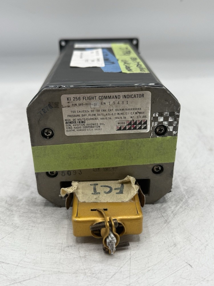 Bendix King KI 256 Flight Command Indicator 060-0017-01 READ