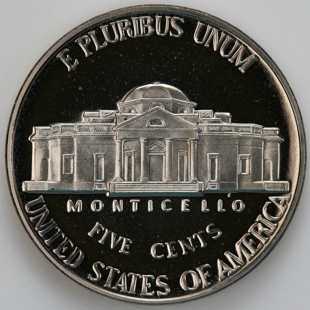 1999 S Gem DCam Proof Jefferson Nickel