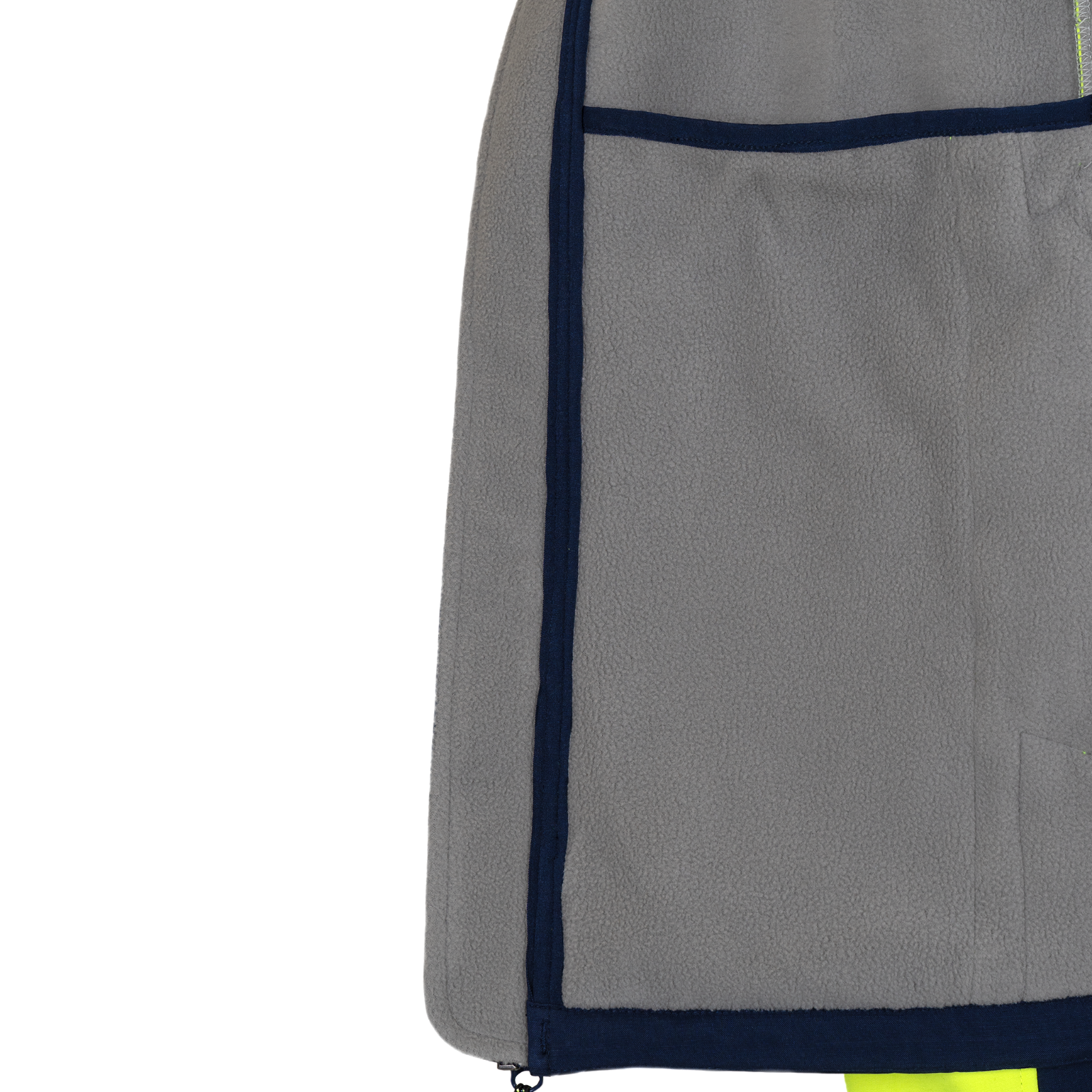 Hi-Vis Softshell Fleece Lined Safety Jacket with Reflective Strips by JORESTECH