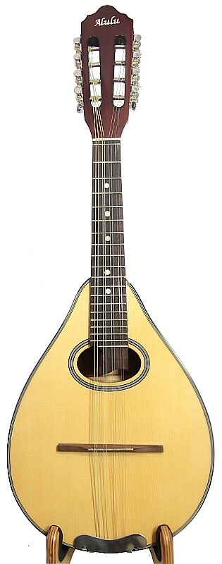 A style Mandolin Solid Spruce top Mahogany back with soft bag, TKMI series