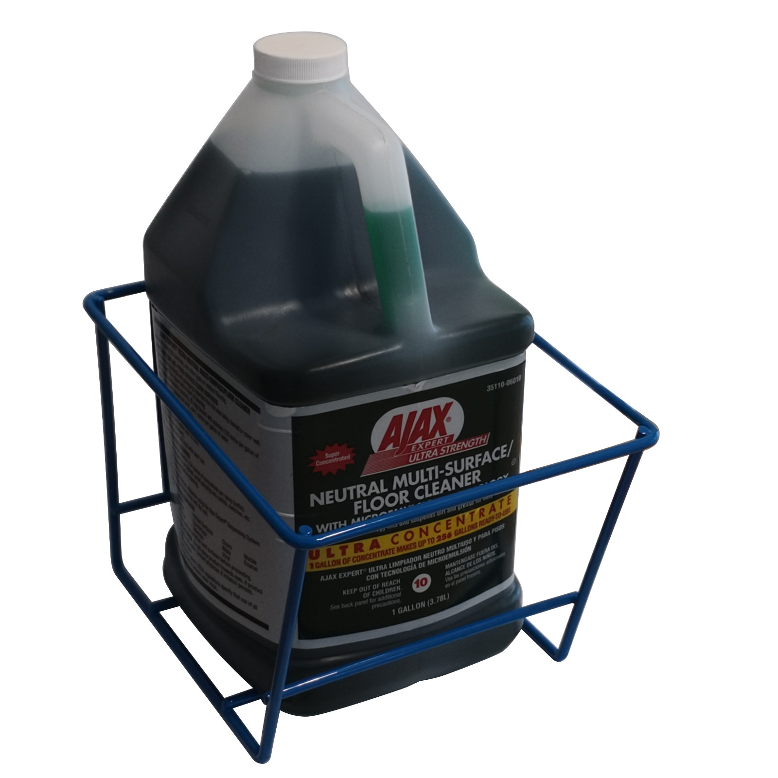 Wall Rack-Single Square Gallon Bottle - Blue PN 9001
