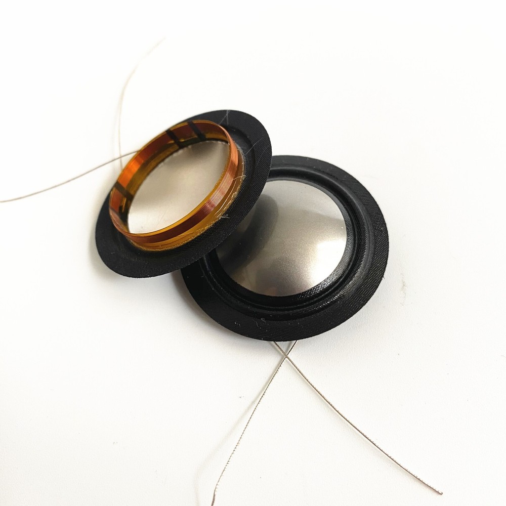 2 Replacement 1" Titanium Dome Diaphragms For Infinity IL36c, IL40 Tweeter 8Ω