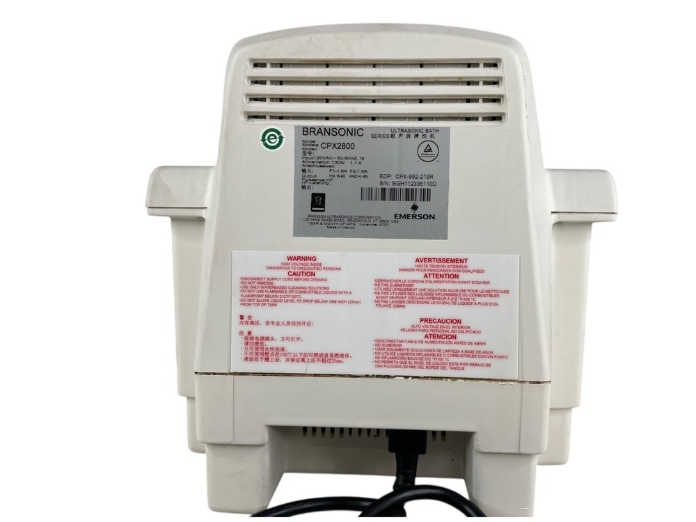 Branson CPX2800 Digital Heated Ultrasonic Bath