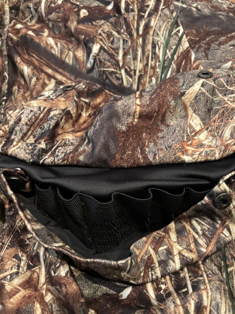 Mossy Oak Wader Jacket Mens Size Medium Duck Camo