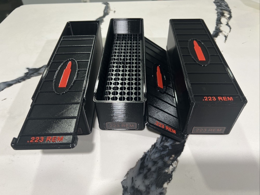 .223 / 5.56 Ammo Box 100rd Capacity (3 Pack)