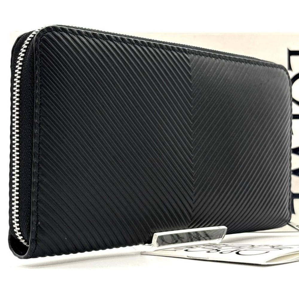 LOEWE Zip Around Long Wallet Black