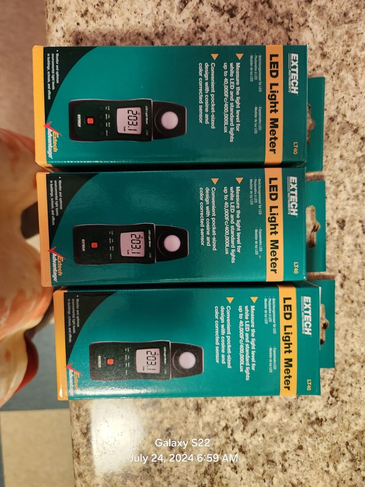 Extech Instruments LT40 LEDLight Meter
