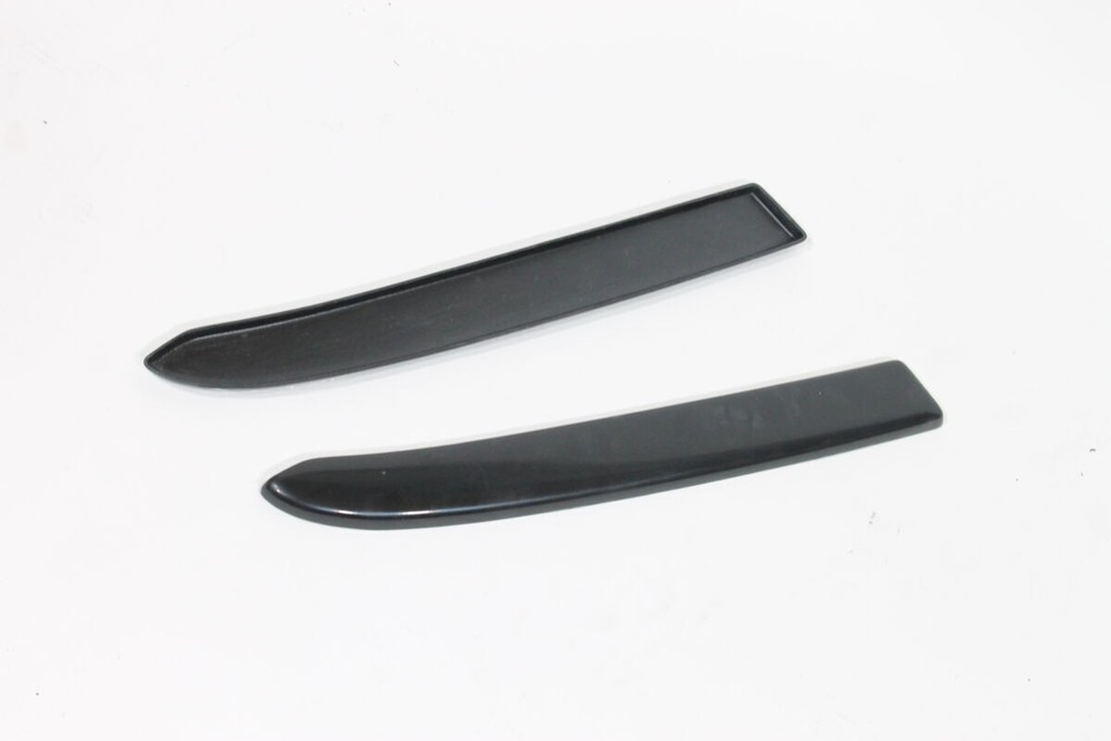 For AUDI A7 / S Line / RS7 Rear bumper Side Splitters flaps ABS Gloss