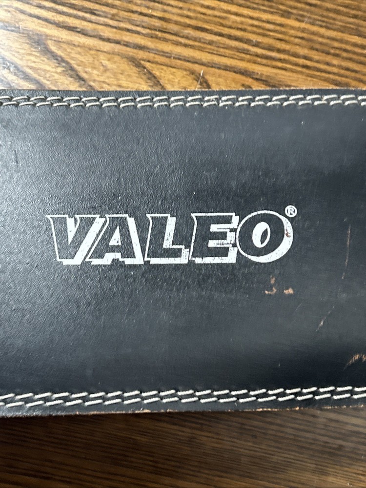 Valeo 6 “ Padded Weight Lifting Belt Leather Size Medium