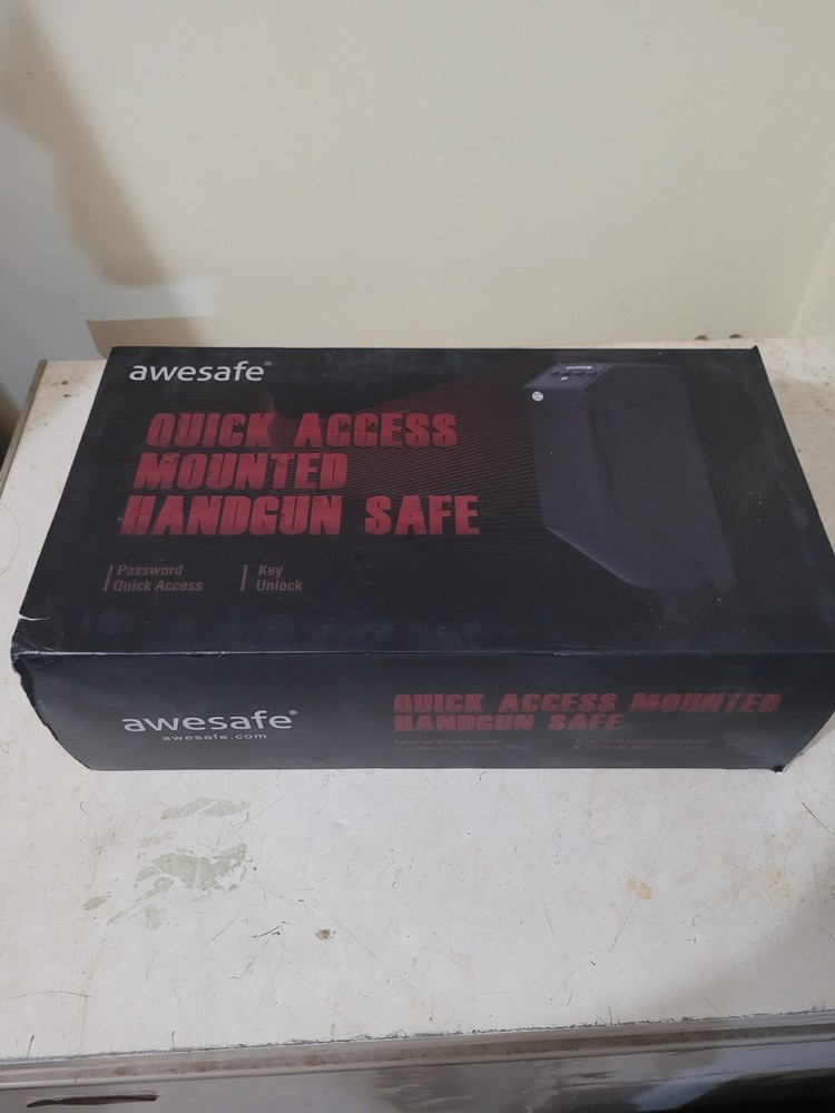 Awesafe Quick Access Mounted Handgun Safe