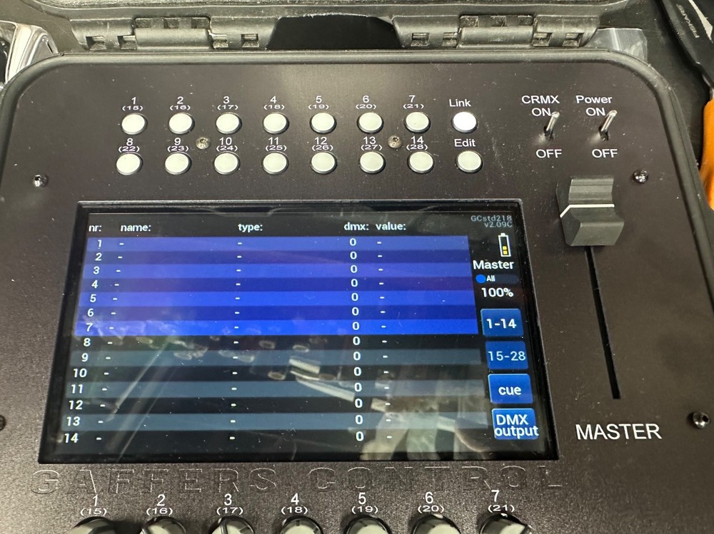 Spots Gaffers Control 28 Lighting Console