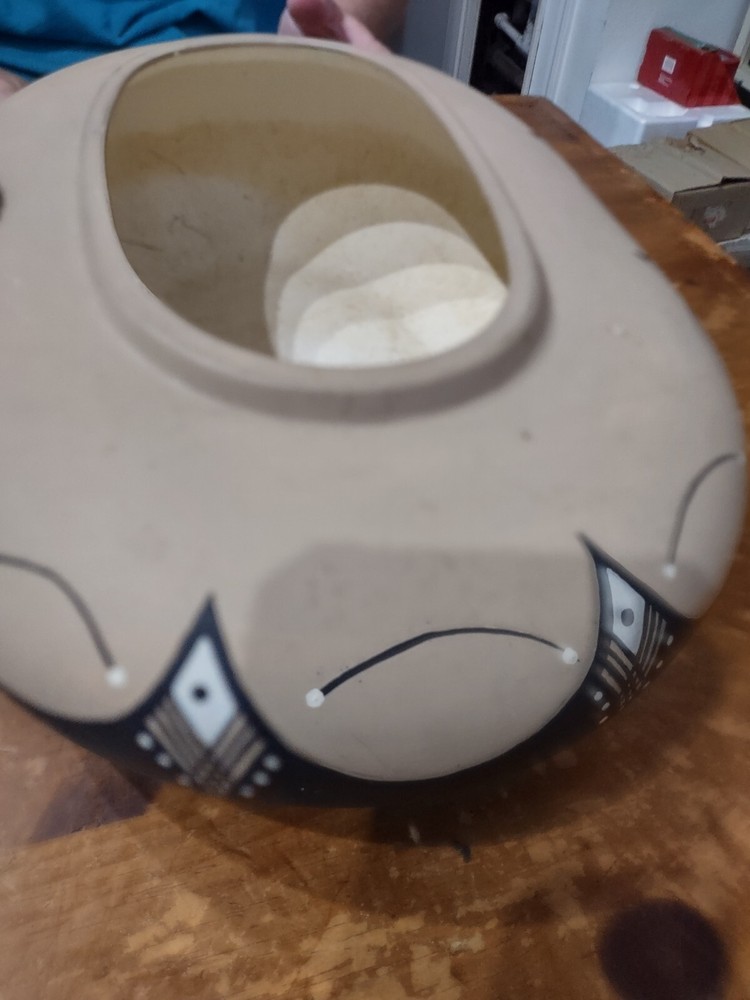 Native American Pottery Signed
