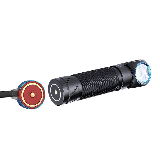 OLIGHT Perun 2 Black Rechargeable 2500 Lumens Headlamp EDC Flashlight