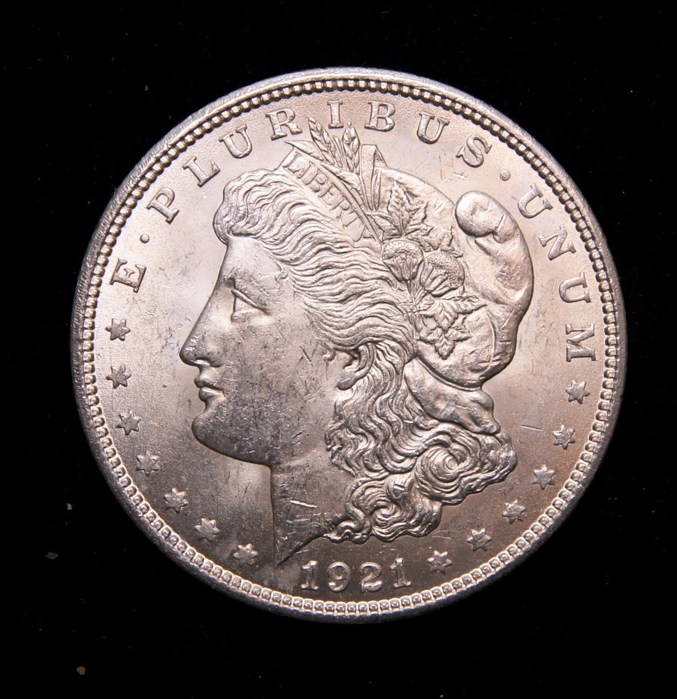 1921 Morgan Silver Dollar  UNC+++
