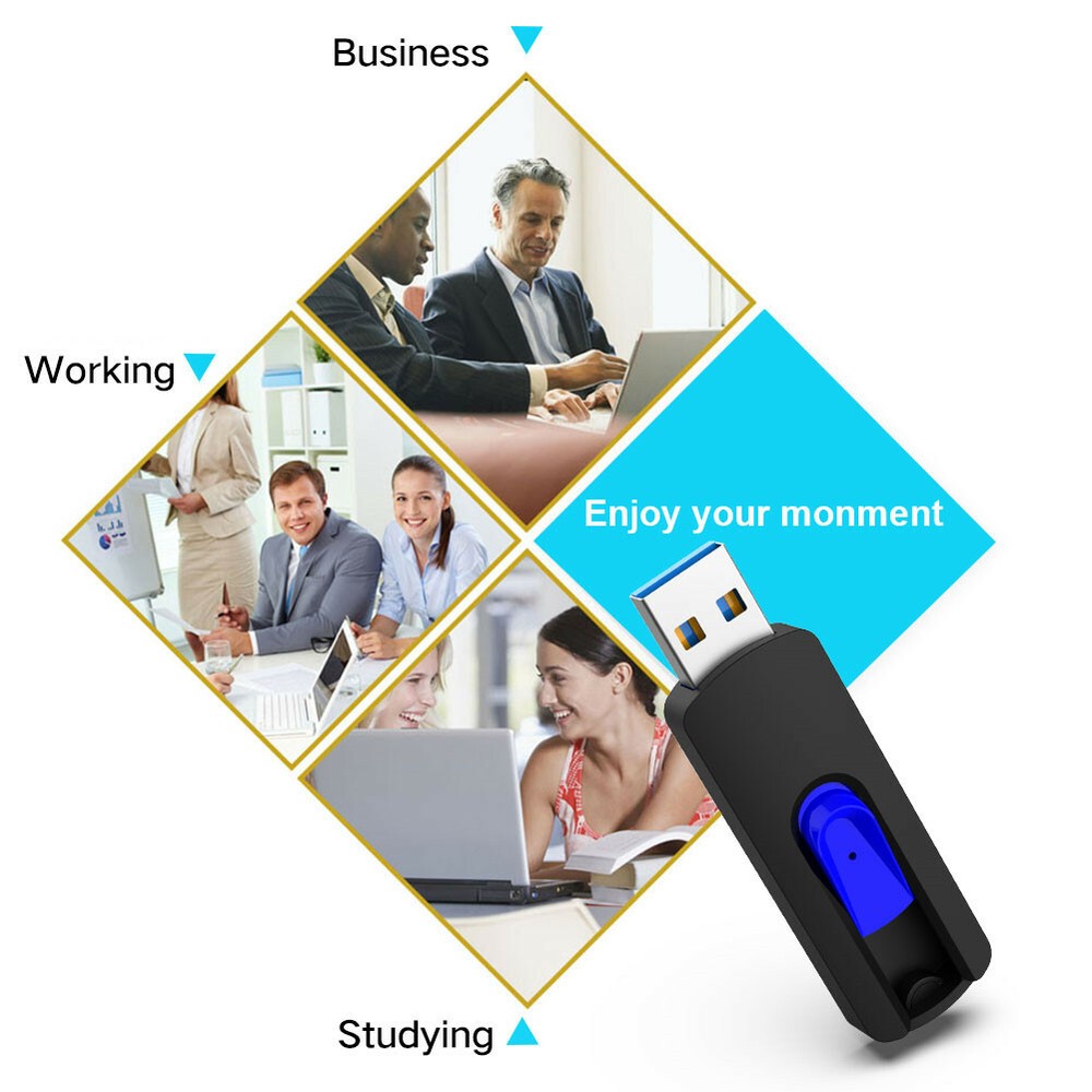 5Pcs 128GB USB Flash Drive Memory Stick Data Storage Thumb USB Pen Drives
