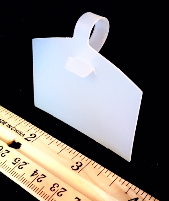 PACK OF 50 ⭐BIG-BARGAIN-PRICE⭐ WIRE RACK SHELF BASKET UPC LABEL SIGN TAG HOLDERS