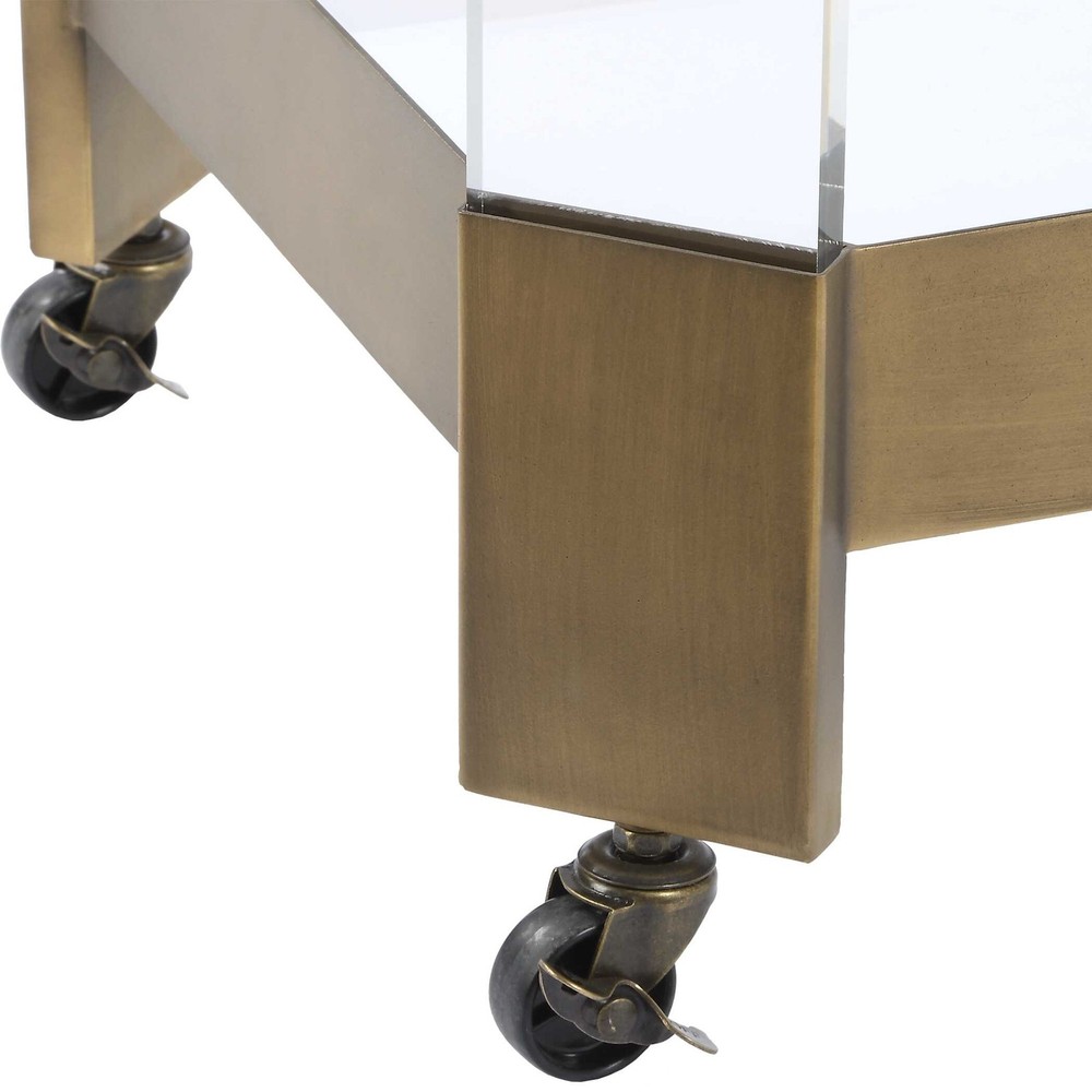 Uttermost 50156 Giselle 29"W Acrylic - Bronze