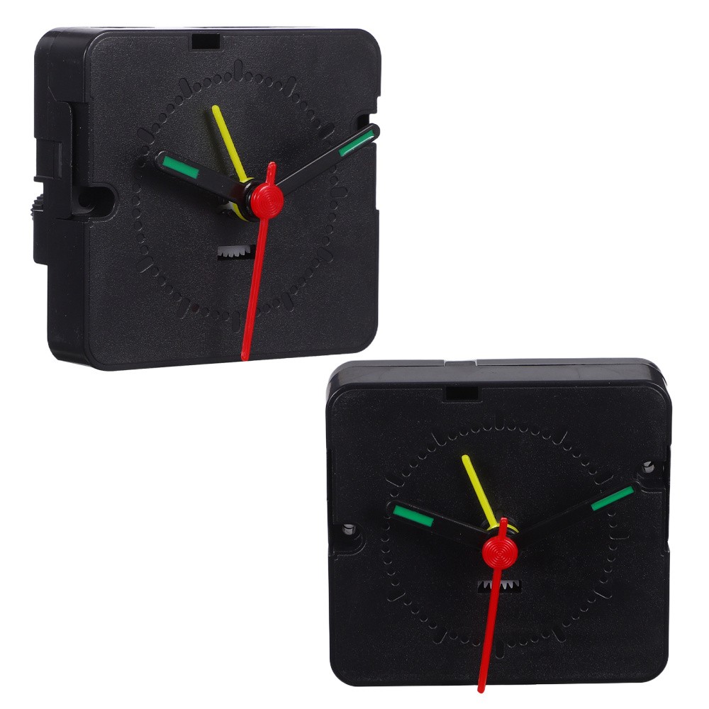 2 Sets Clock Motor Wall Mechanism Replacement Alarm Movement High-torque Quartz