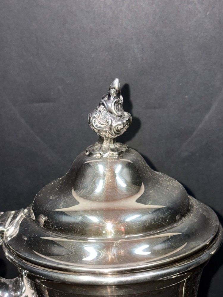 Gorham 4 Piece Tea Coffee Service Silverplate Set YC1901 YC1902 YC1903 YC1904