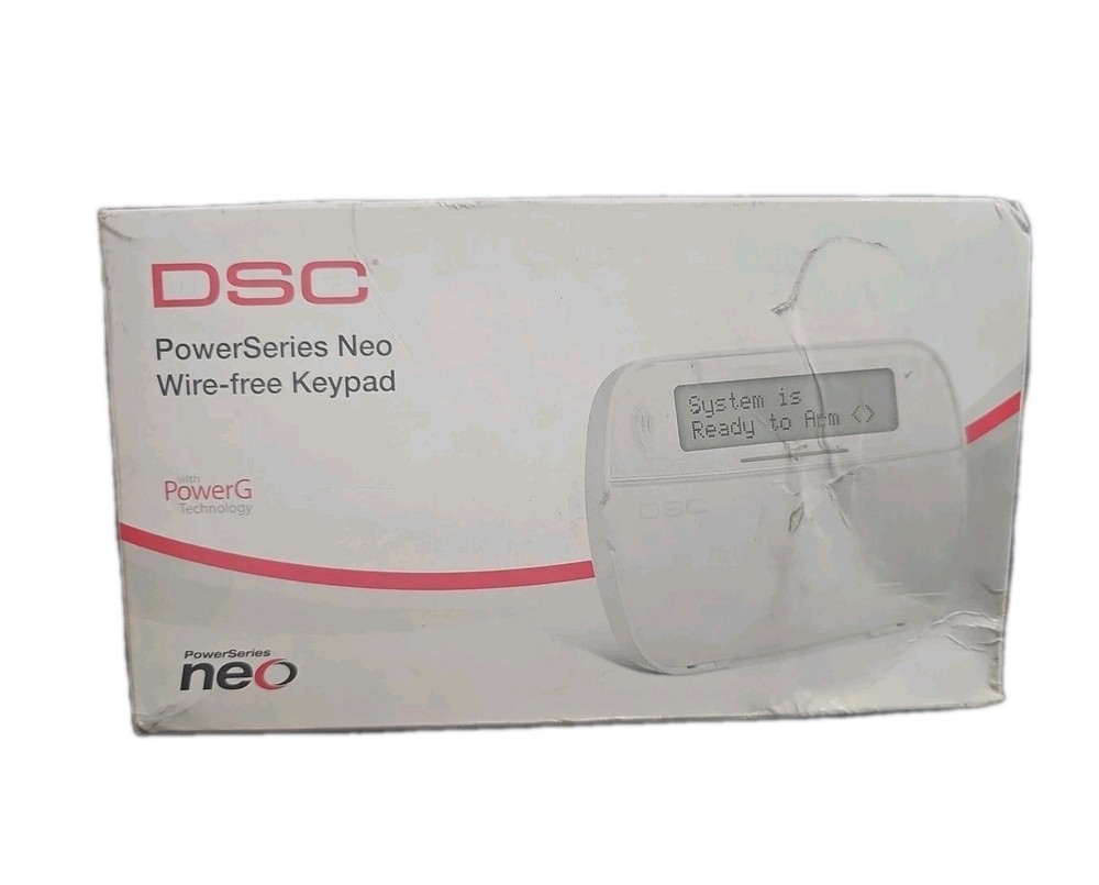 DSC PowerSeries Neo Wireless Security Keypad PowerG HS2LCDWFPV4