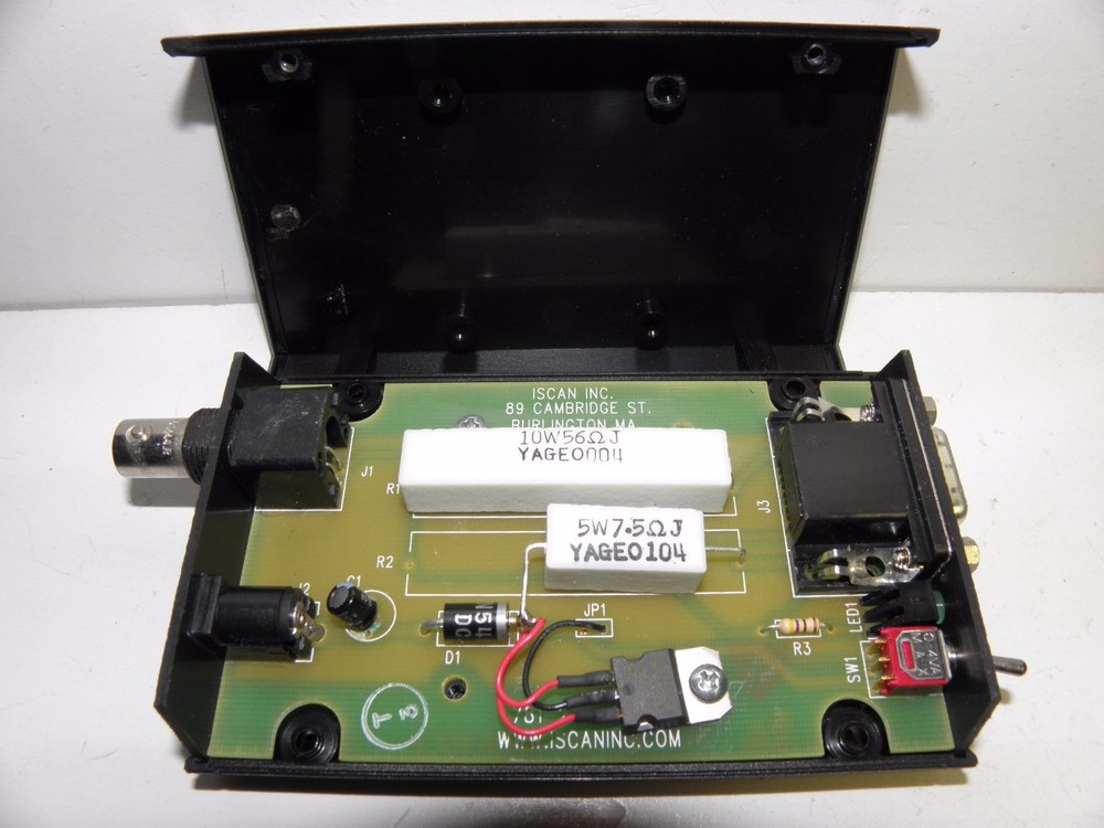 ISCAN Inc. Eye camera control unit Remote eye imaging and head mounted